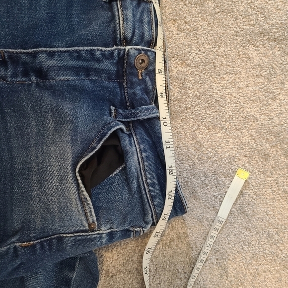 WAX Boyfriend Distressed Medium Wash Jeans Size 11 - Picture 8 of 9